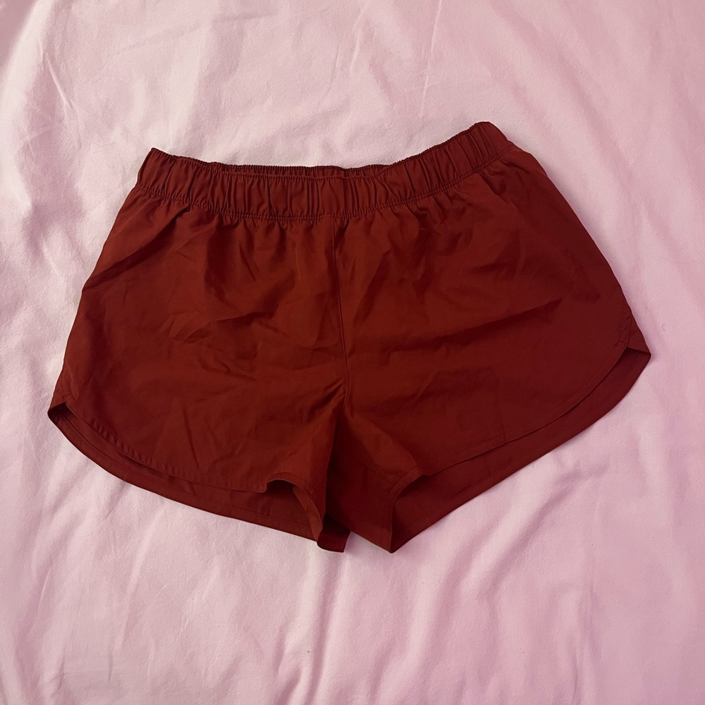 Rusty Red Athletic Shorts